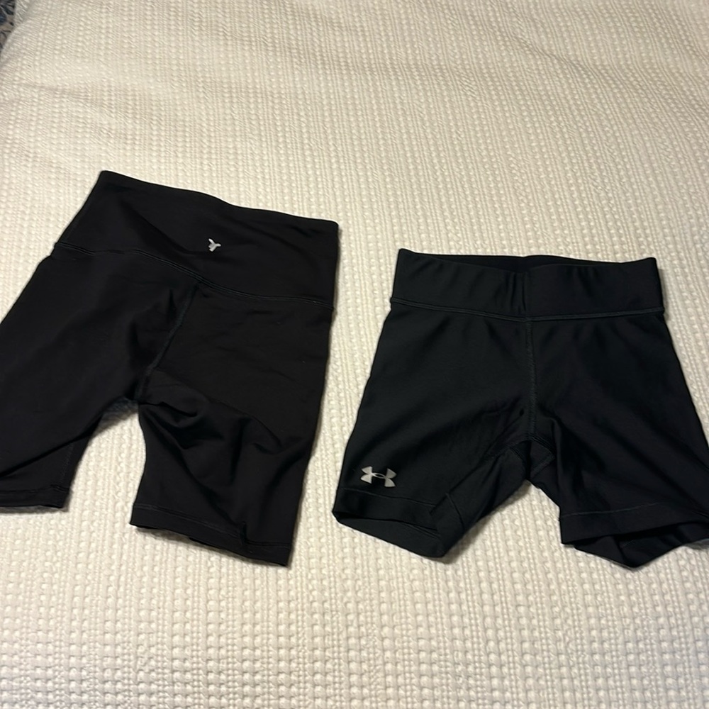Under armor Old Navy Black Bike Shorts | Size: XS